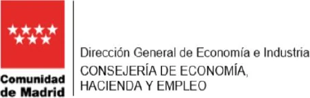 Dirección General de Economía e Industria de la Consejería de Economía,
	Hacienda y Empleo de la Comunidad de Madrid