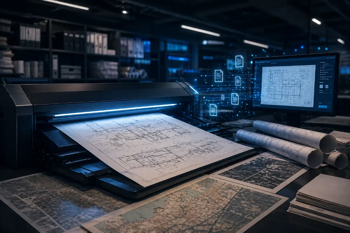 Digitalización de Planos y Grandes Formatos