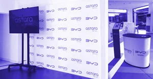 Sección mercandising en punto de venta